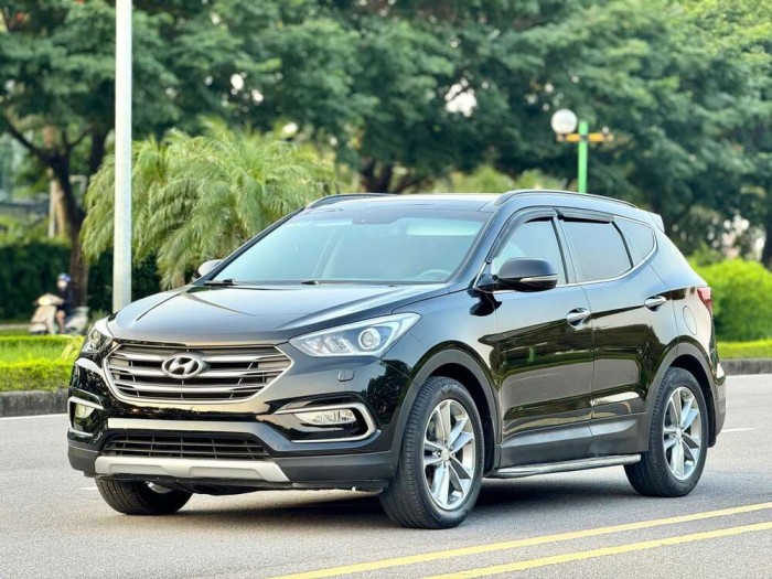 Hyundai Santafe 2.4 4WD 2017 đen